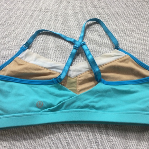 3 for $30 Lululemon blue convertible bra sz:8 - Picture 3 of 5